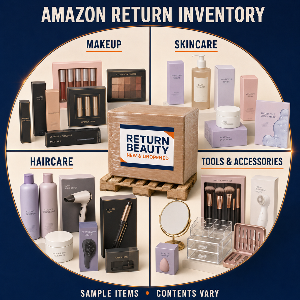 Makeup Liquidation Box — Brand-New Makeup, Skincare & Beauty Products