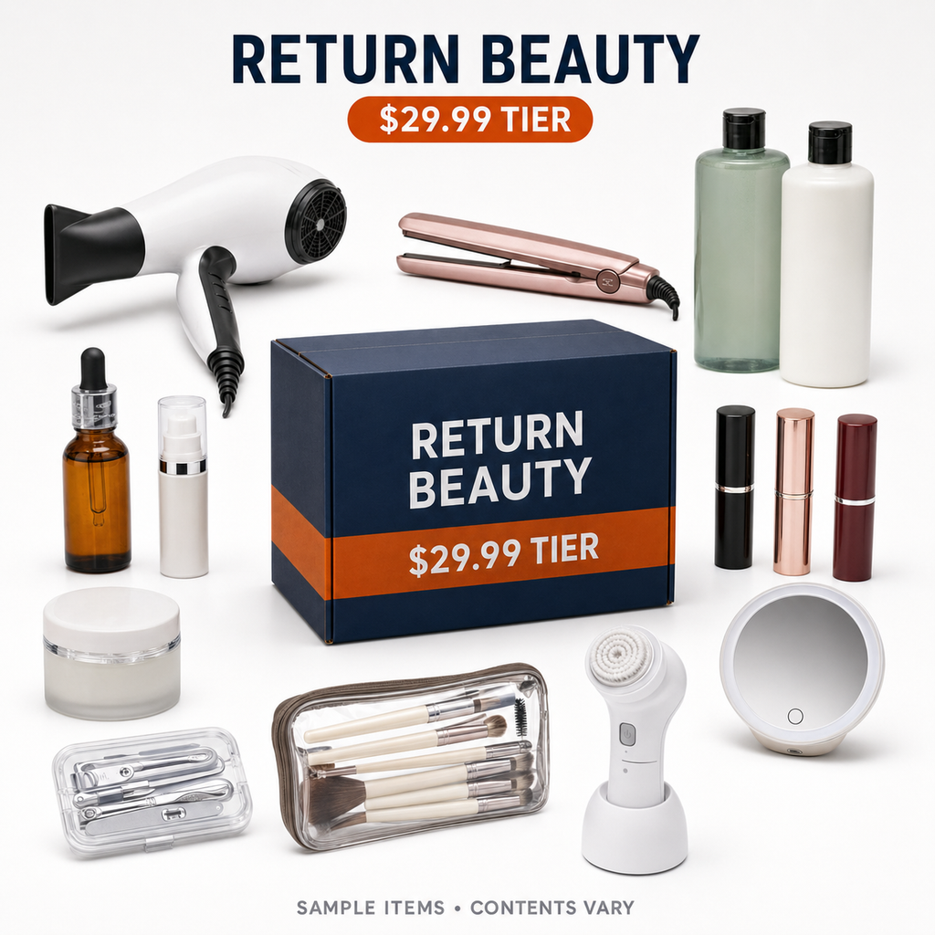Makeup Liquidation Box — Brand-New Makeup, Skincare & Beauty Products